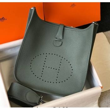 Hermes Evelyne Bag 29cm in Togo Calfskin Leather Almond Green 2025 (FL-250808140)