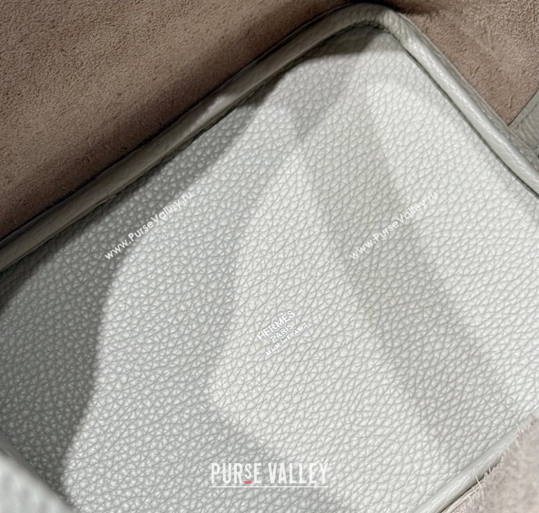 Hermes Picotin Lock Bag 22cm in Togo Calfskin Leather Pearly Grey 2025 (FL-250808156)