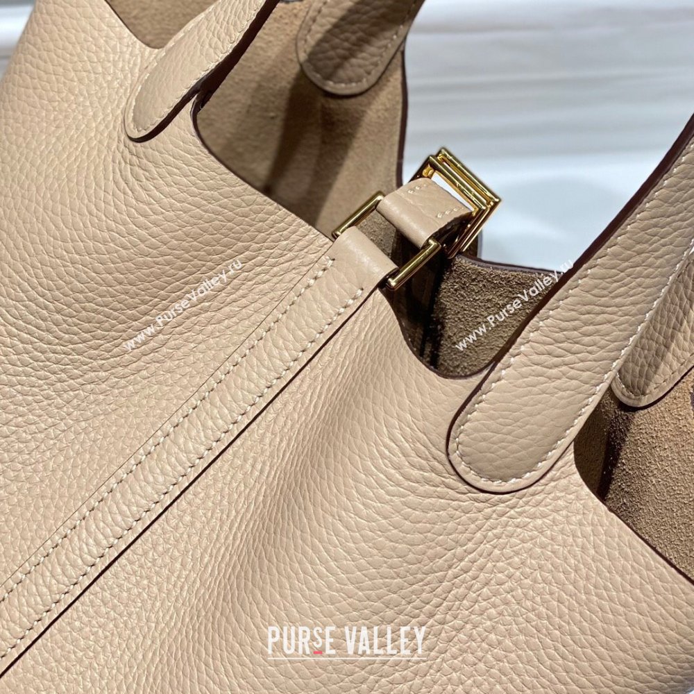 Hermes Picotin Lock Mini Bag 18cm in Togo Calfskin Leather Coat Grey 2025 (FL-250809026)