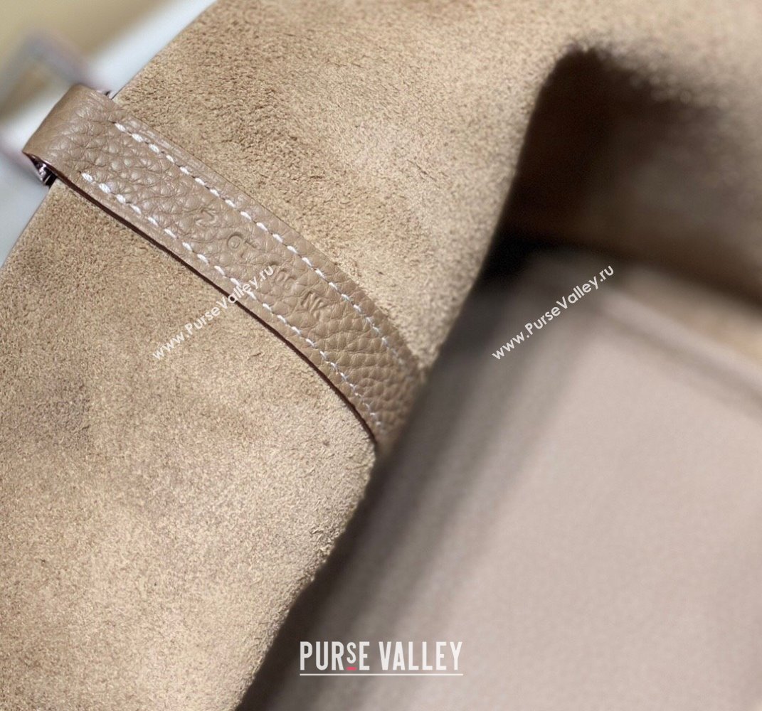 Hermes Picotin Lock Mini Bag 18cm in Togo Calfskin Leather Elephant Grey 2025 (FL-250809029)