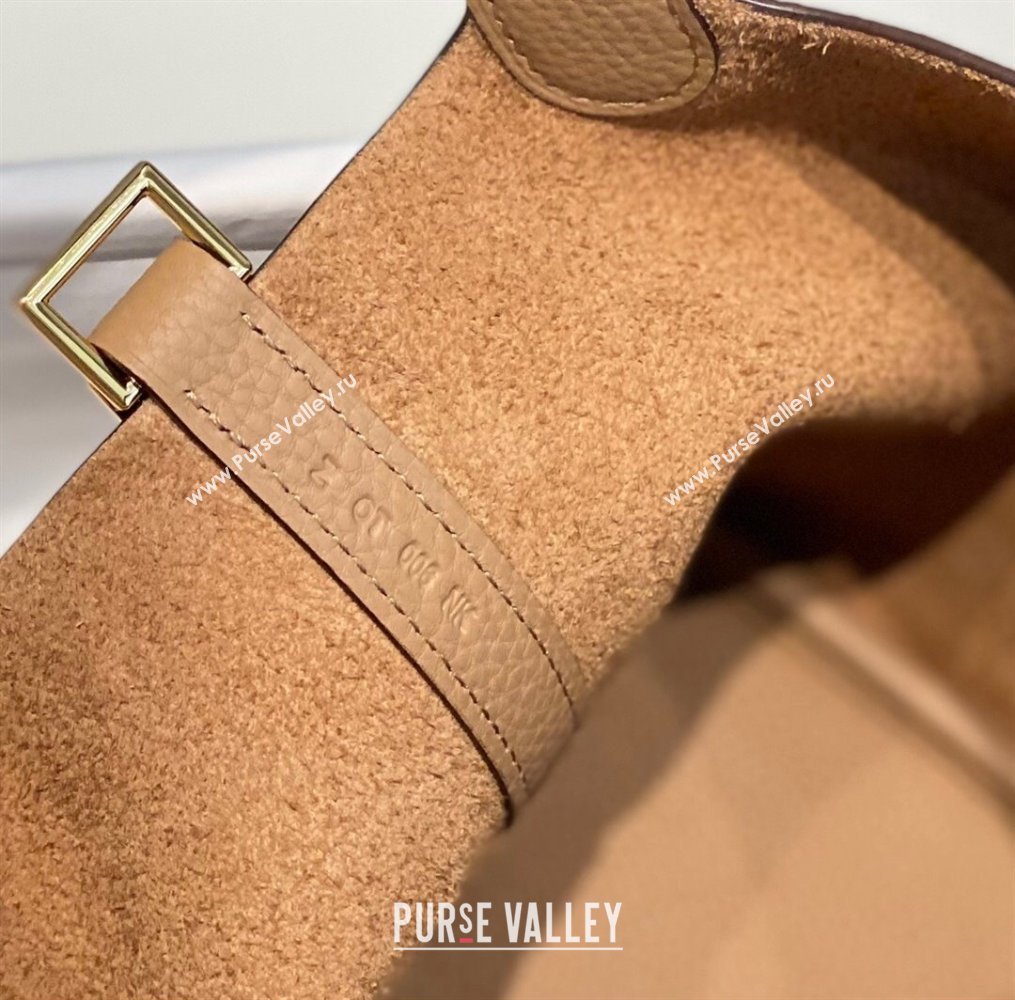 Hermes Picotin Lock Mini Bag 18cm in Togo Calfskin Leather Milk Tea Beige 2025 (FL-250809032)