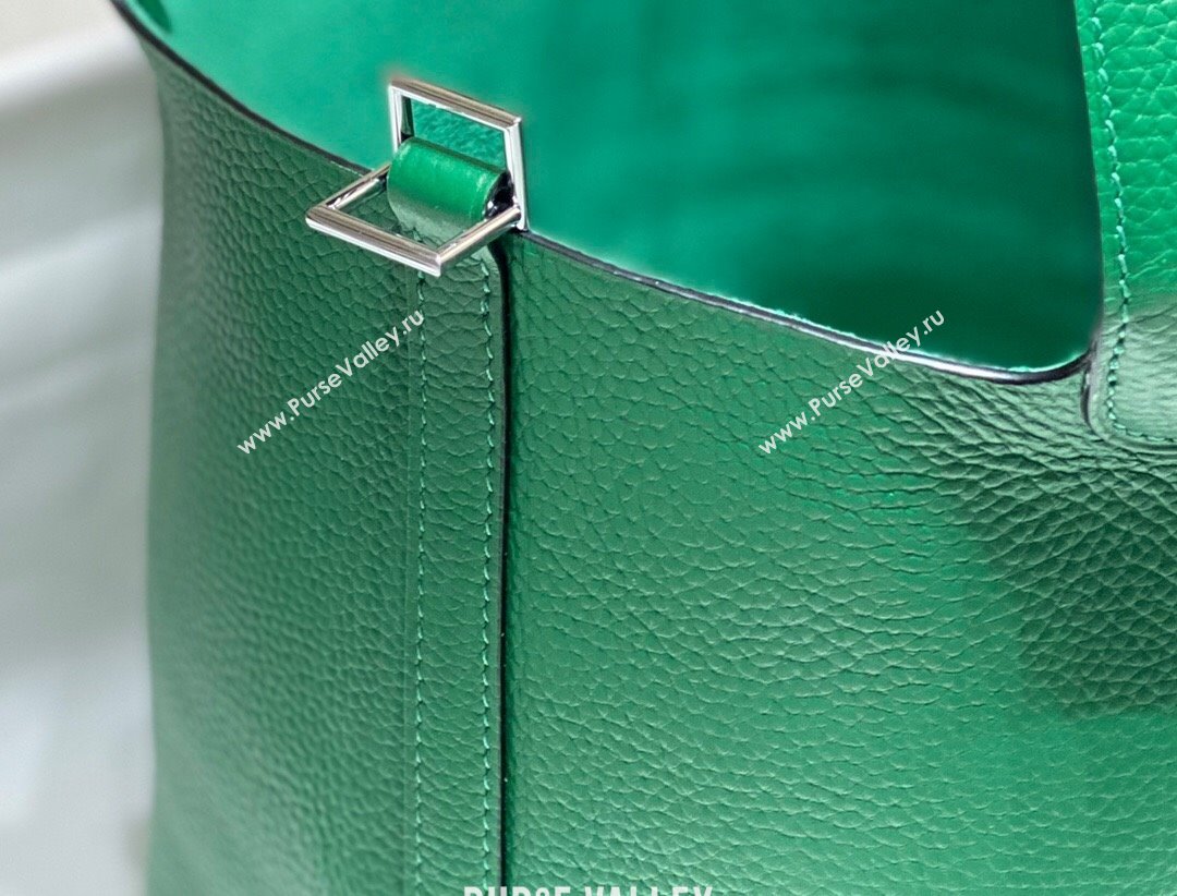 Hermes Picotin Lock Mini Bag 18cm in Togo Calfskin Leather Emerald Green 2025 (FL-250809033)