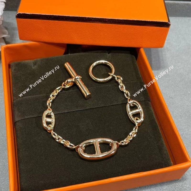 Hermes Farandole Bracelet Gold 2025 H0917013 (YF-250917014)
