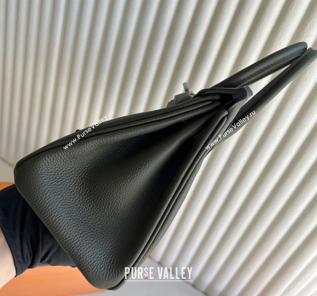 Hermes Birkin 25 Bag in Togo Calfskin Leather Dusty Green 2025 (Full Handmade) (XY-251125063)