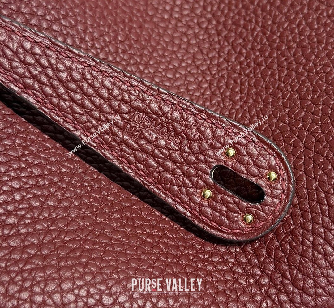 Hermes Lindy Bag 26cm in Clemence Leather Saddle Red 2026 ( Half Handmade) (FL-260131013)