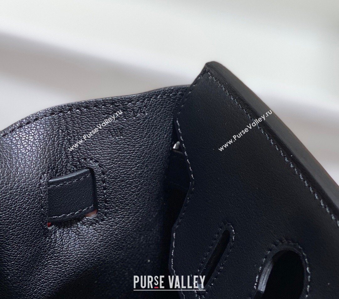 Hermes Birkin 35cm Bag in Canvas and Swift Calfskin Leather Black/Gold 2026 (FL-260131023)