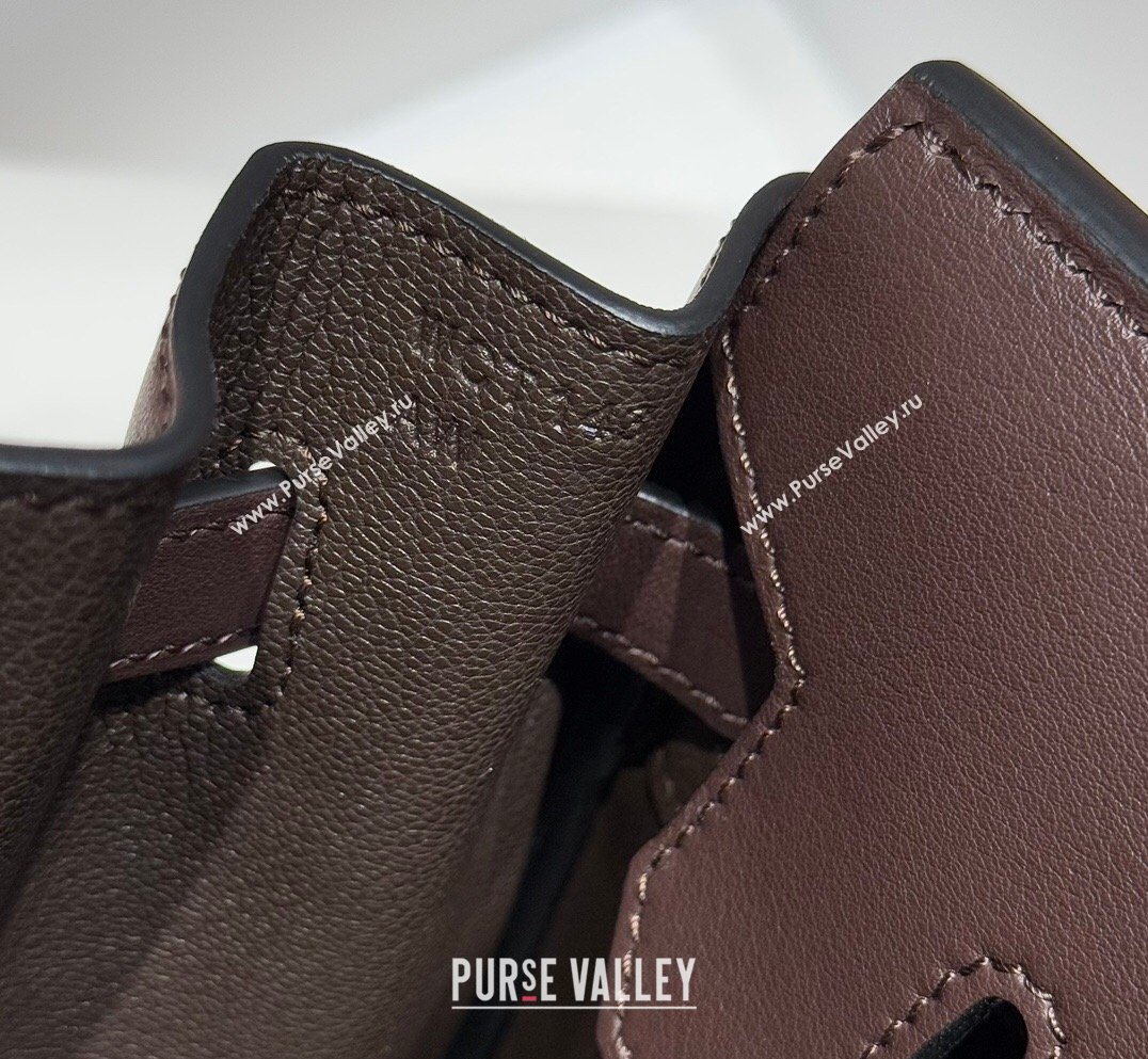 Hermes Birkin 30cm Bag in Canvas and Swift Calfskin Leather Ebony 2026 (FL-260131027)