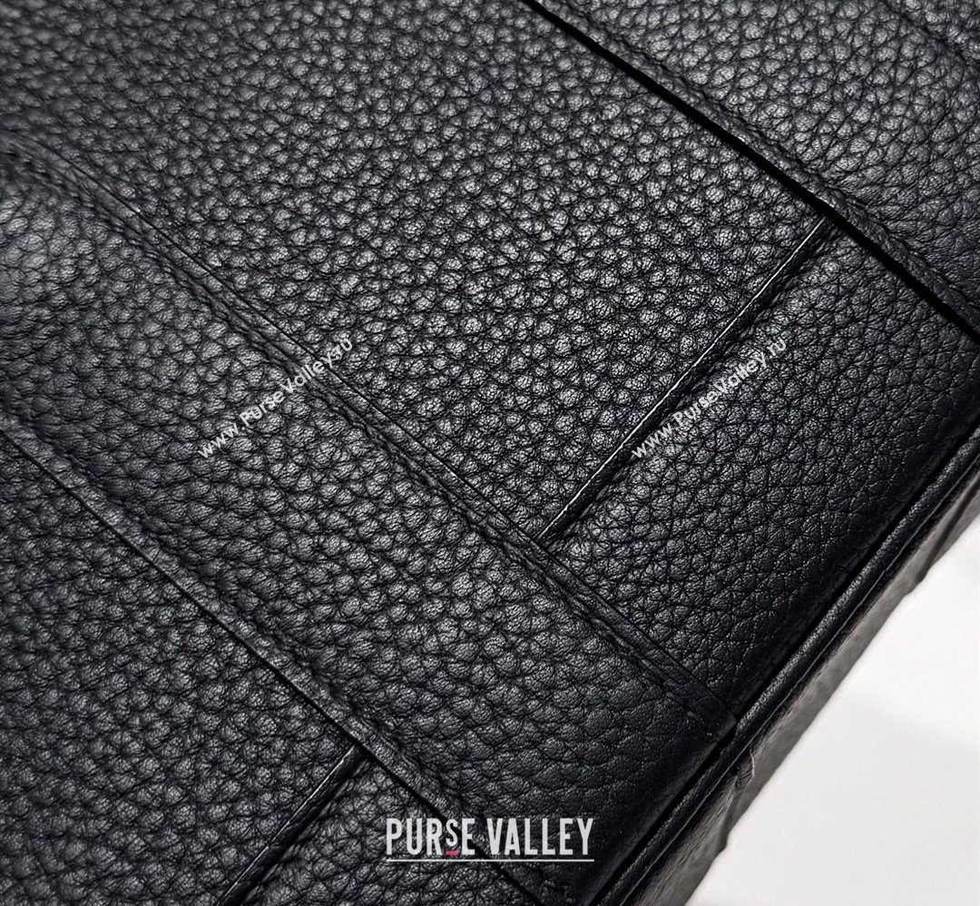 Hermes Garden Party Mini Bag 23cm in Negonda Leather Black/Silver 2026 (Half Handmade) (FL-260131032)