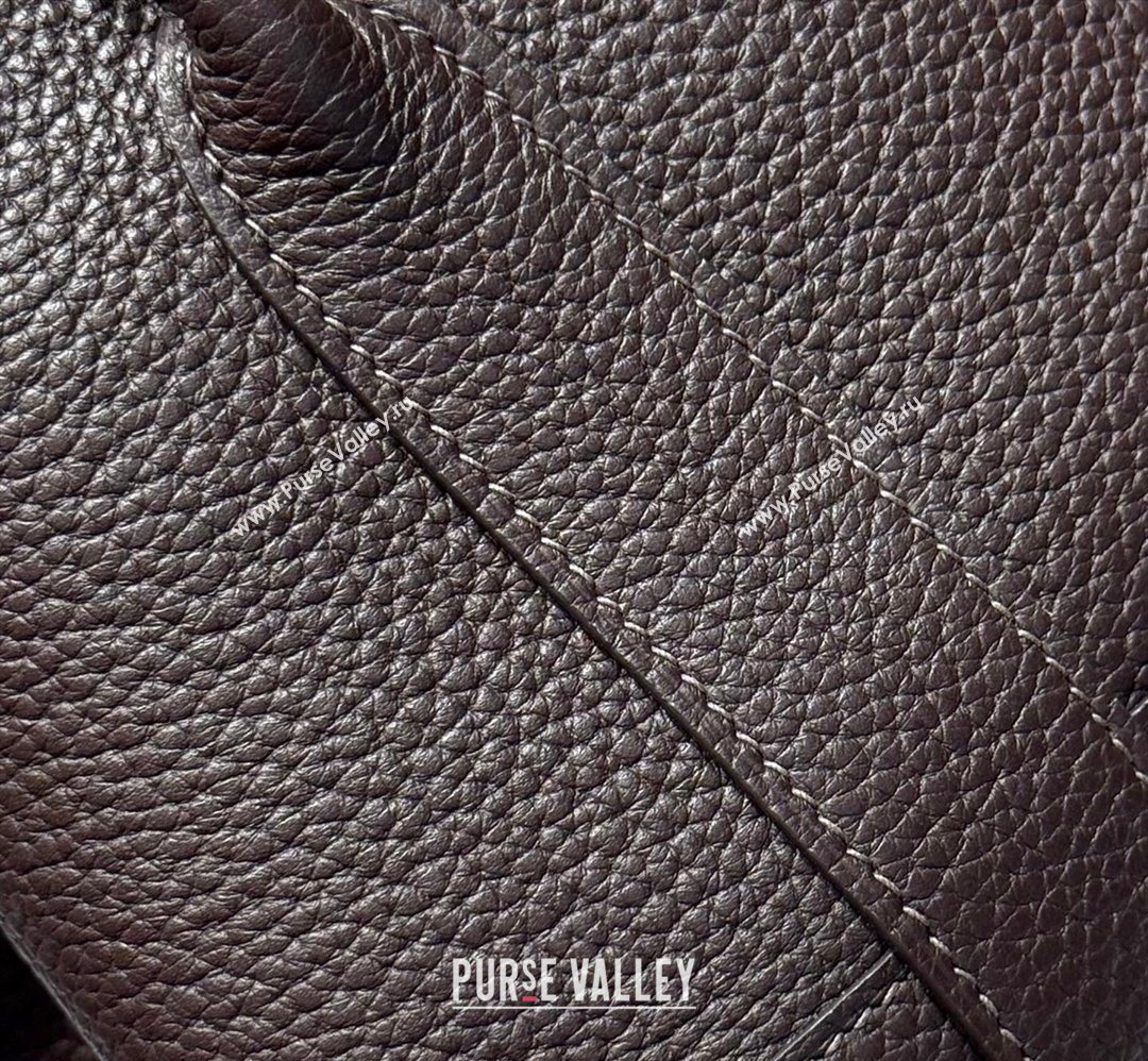 Hermes Garden Party Mini Bag 23cm in Negonda Leather Ebony/Silver 2026 (Half Handmade) (FL-260131042)