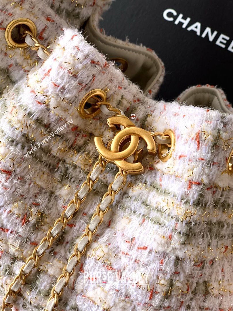 Chanel 25 Tweed Small Handbag AS5293 Pink 2025 0812 (yezi-250812060)