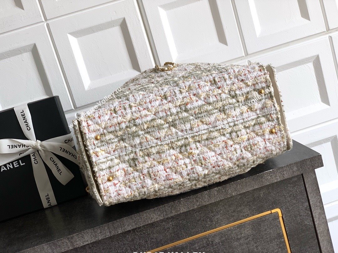 Chanel 25 Tweed Medium Handbag AS5311 Pink 2025 0812 (yezi-250812059)