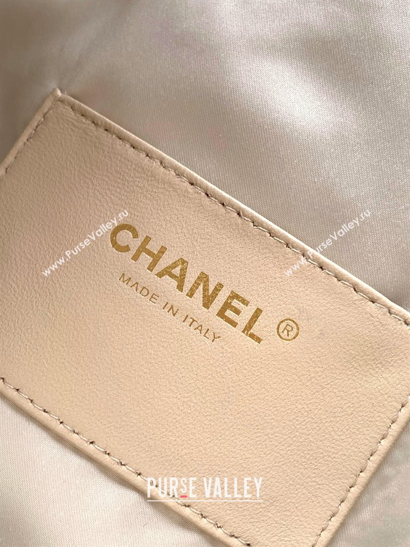 Chanel 25 Tweed Medium Handbag AS5311 Pink 2025 0812 (yezi-250812059)