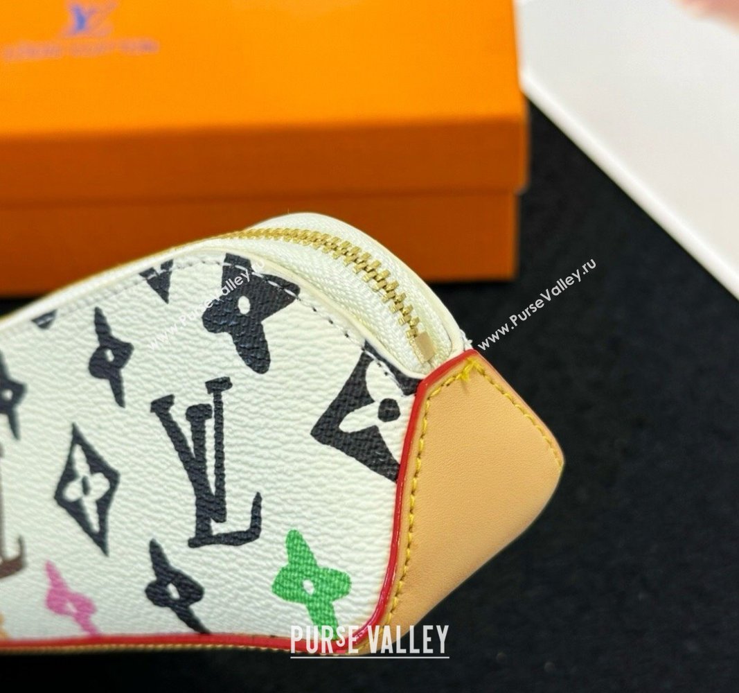 Louis Vuitton Elizabeth Pencil Pouch in Monogram Craggy White 2024 (HY-240617126)