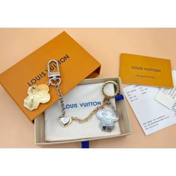 Louis Vuitton Vivienne Chain Bag Charm and Key Holder Silver/Gold 2024 0731 (HY-240731045)