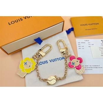 Louis Vuitton Vivienne Chain Bag Charm Pink/Yellow 2024 0731 (HY-240731046)