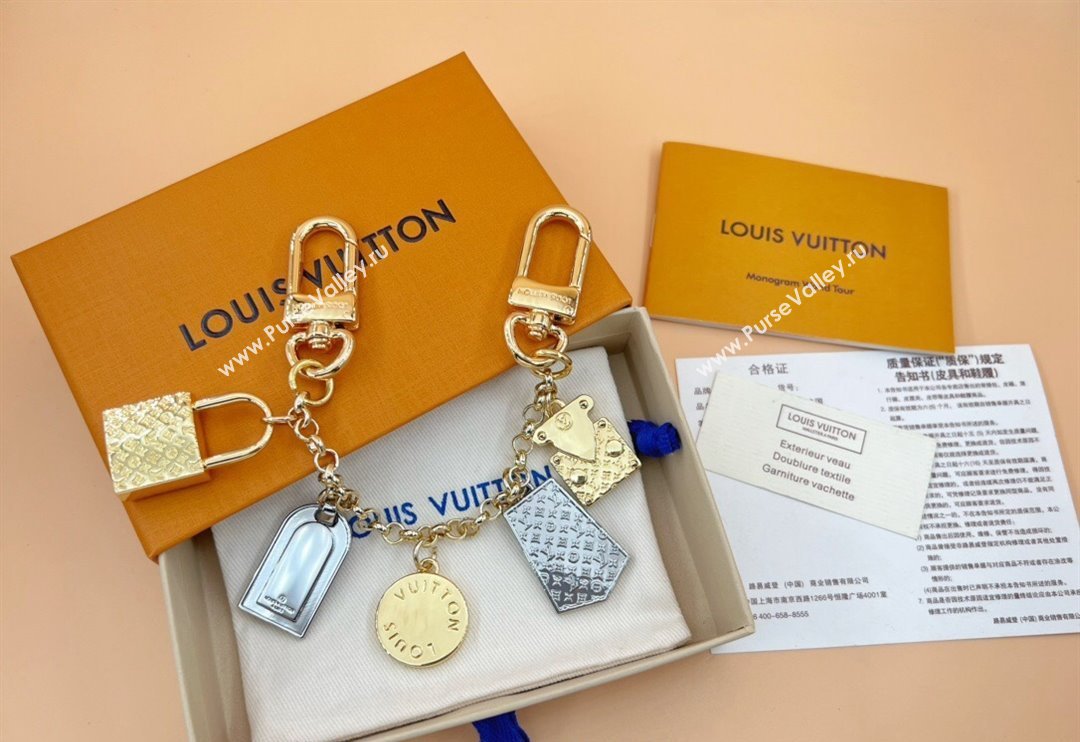 Louis Vuitton Chaine Nanogram Icons Bag Charm And Chain 2024 0731 (HY-240731049)