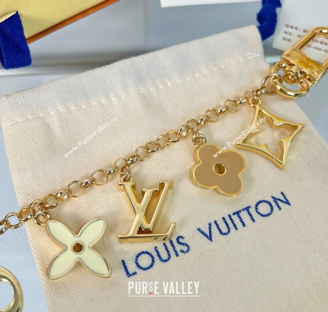 Louis Vuitton Fleur De Monogram Chain Bag Charm 2 2024 (HY-241202011)