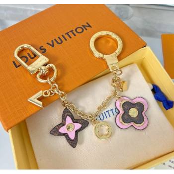 Louis Vuitton Blooming Flower Chain Bag Charm and Key Holder Pink 2024 (HY-241202003)