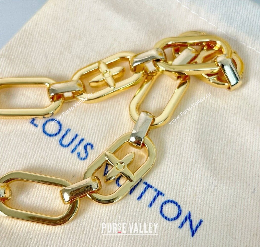 Louis Vuitton Chain Bag Charm and Key Holder Gold 2024 1202 (HY-241202007)