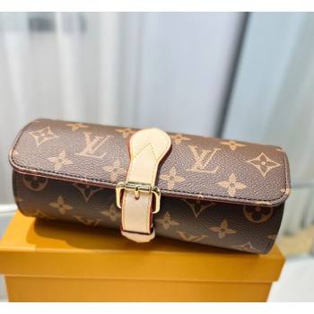 Louis Vuitton Watch Case 3 Classic Monogram 2025 M47530 (HY-250312026)