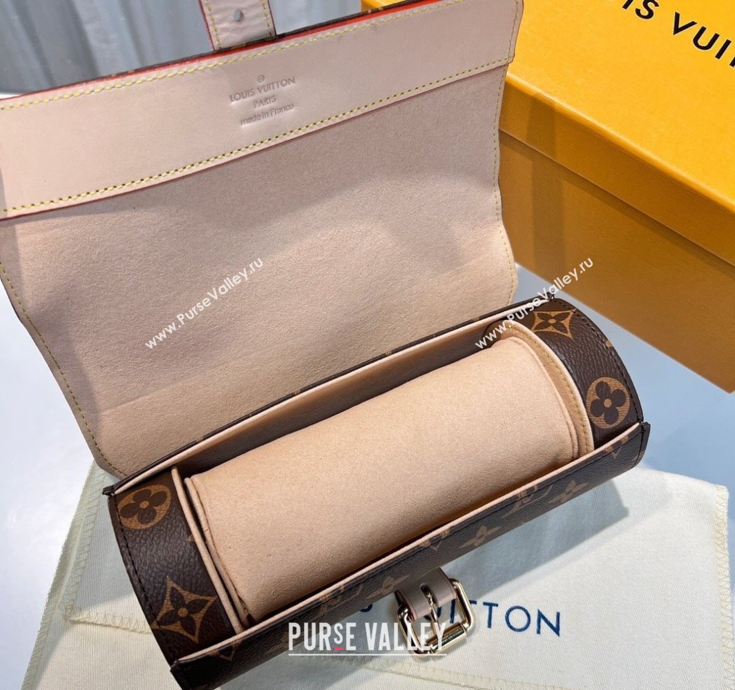 Louis Vuitton Watch Case 3 Classic Monogram 2025 M47530 (HY-250312026)