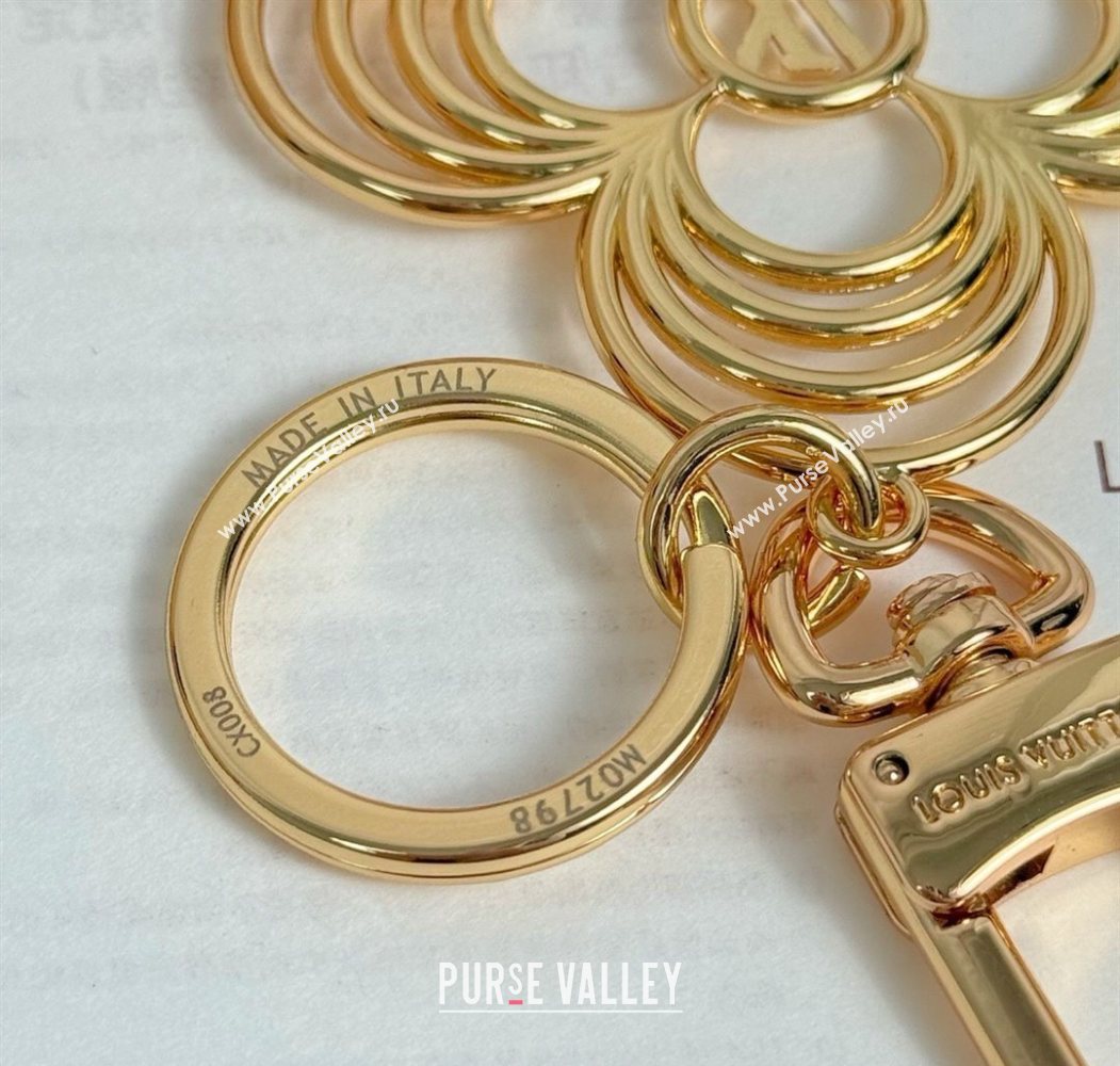 Louis Vuitton LV Breeze Bag Charm And Key Holder Gold 2025 M02798 (HY-250616086)