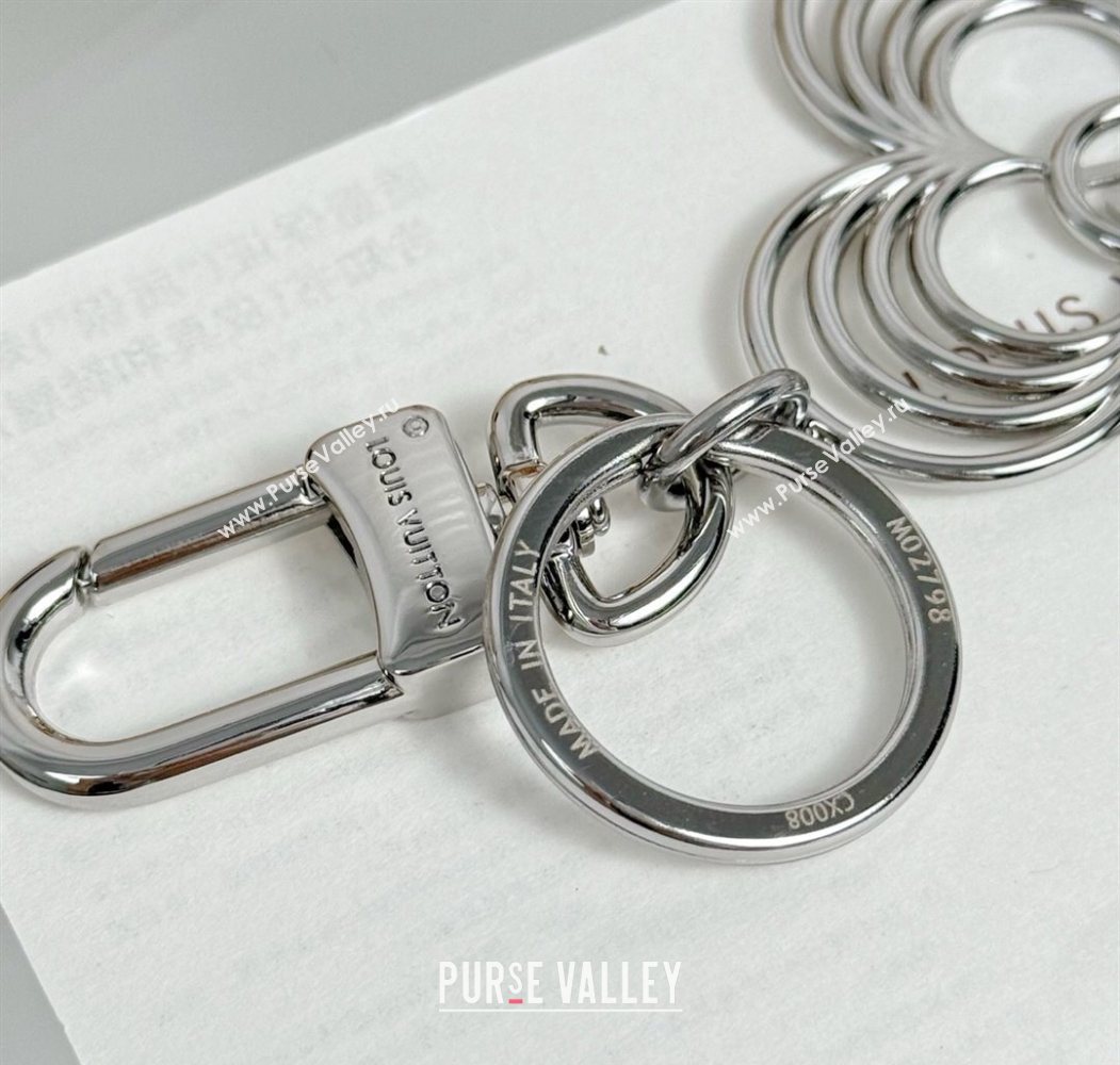 Louis Vuitton LV Breeze Bag Charm And Key Holder Silver 2025 M02798 (HY-250616087)