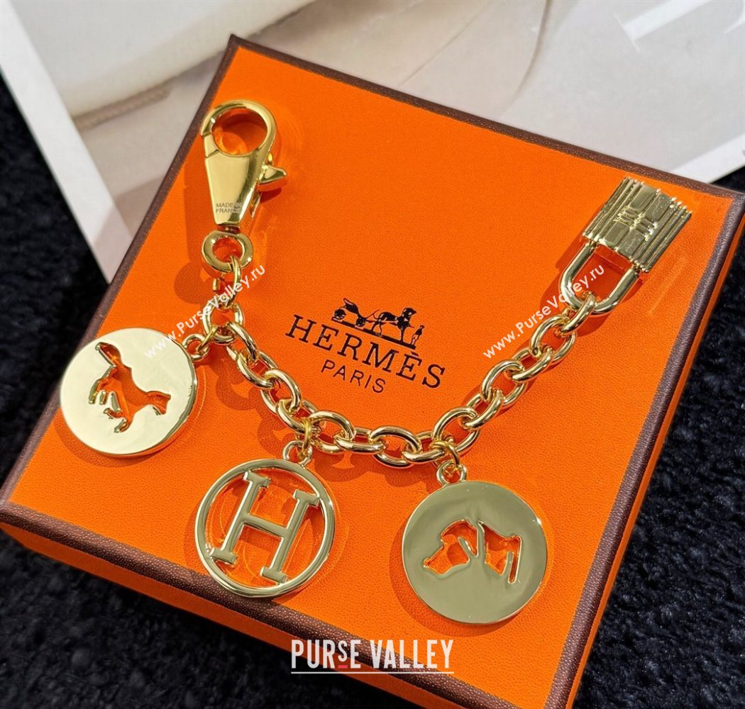 Hermes Breloque Charm Gold 2025 0616 (HY-250616128)