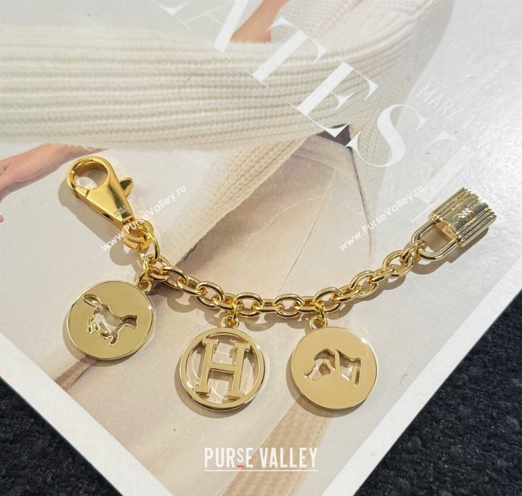 Hermes Breloque Charm Gold 2025 0616 (HY-250616128)