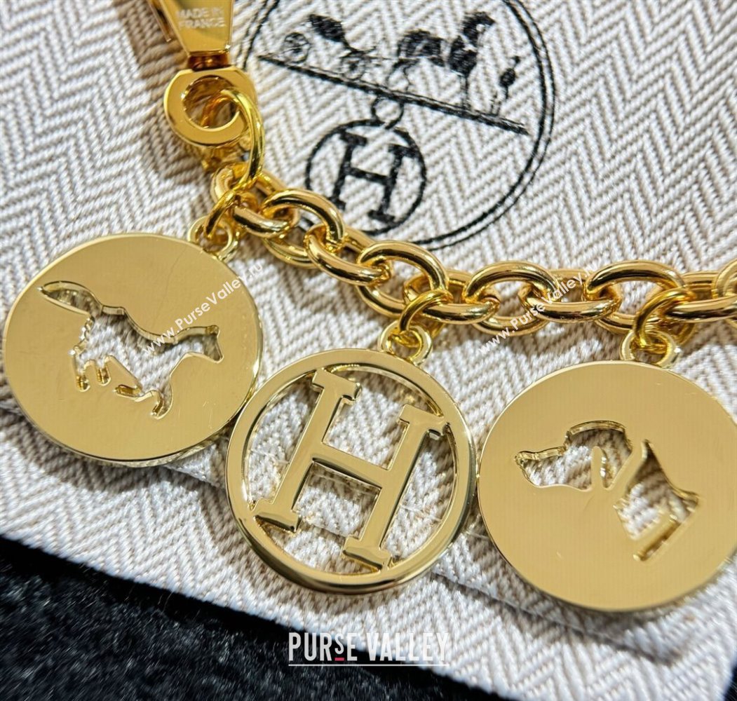 Hermes Breloque Charm Gold 2025 0616 (HY-250616128)
