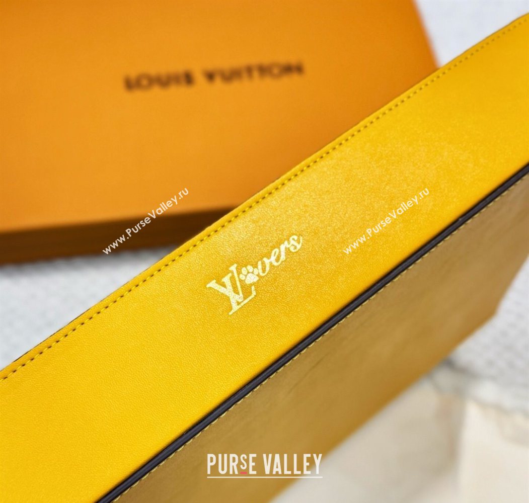 Louis Vuitton LV Vers Damier Tray Yellow 2025 GI1280 (HY-250616092)