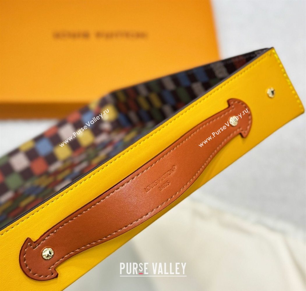 Louis Vuitton LV Vers Damier Tray Yellow 2025 GI1280 (HY-250616092)