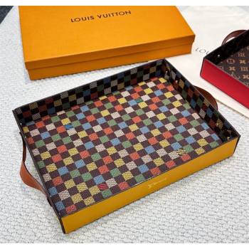 Louis Vuitton LV Vers Damier Tray Yellow 2025 GI1280 (HY-250616092)