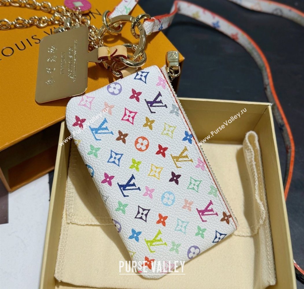 Louis Vuitton LV x TM Phone Holder White/Multicolor 2025 M14099 (HY-250616113)
