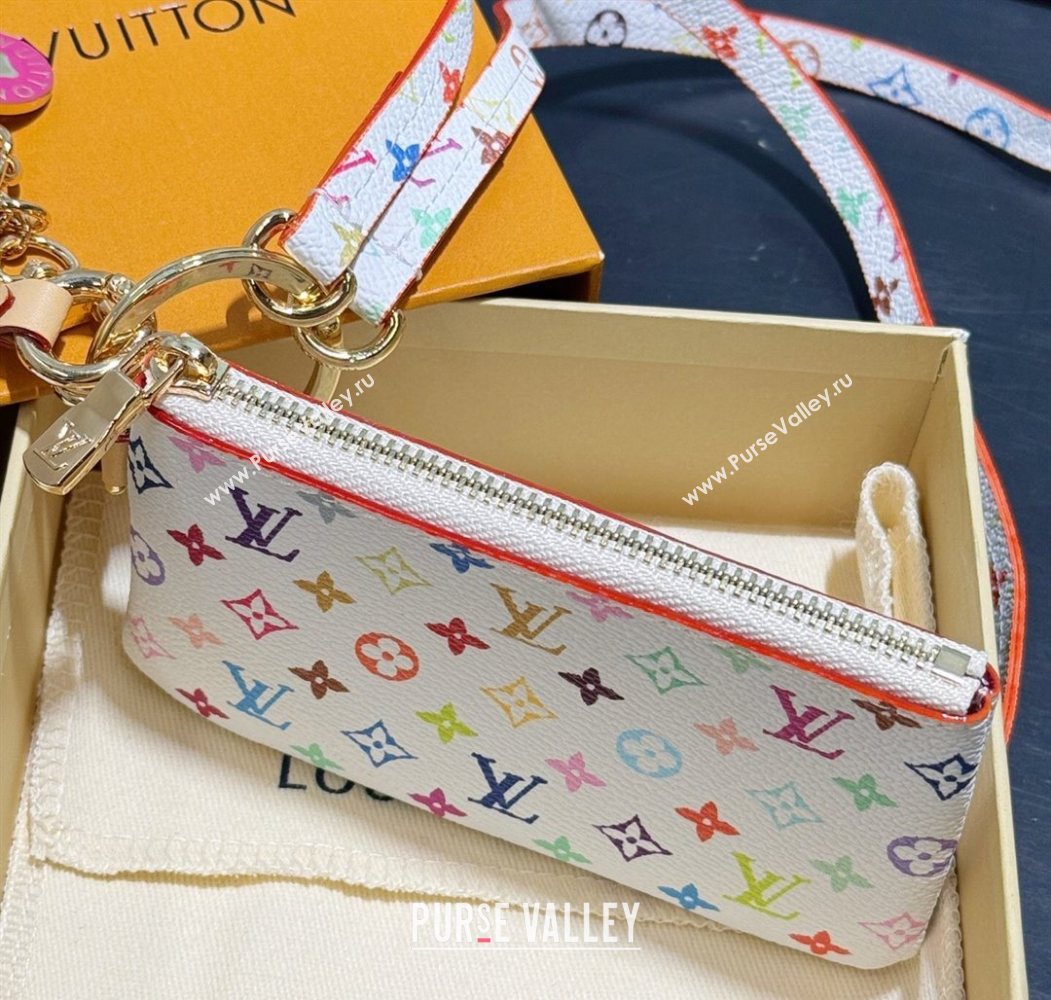 Louis Vuitton LV x TM Phone Holder White/Multicolor 2025 M14099 (HY-250616113)