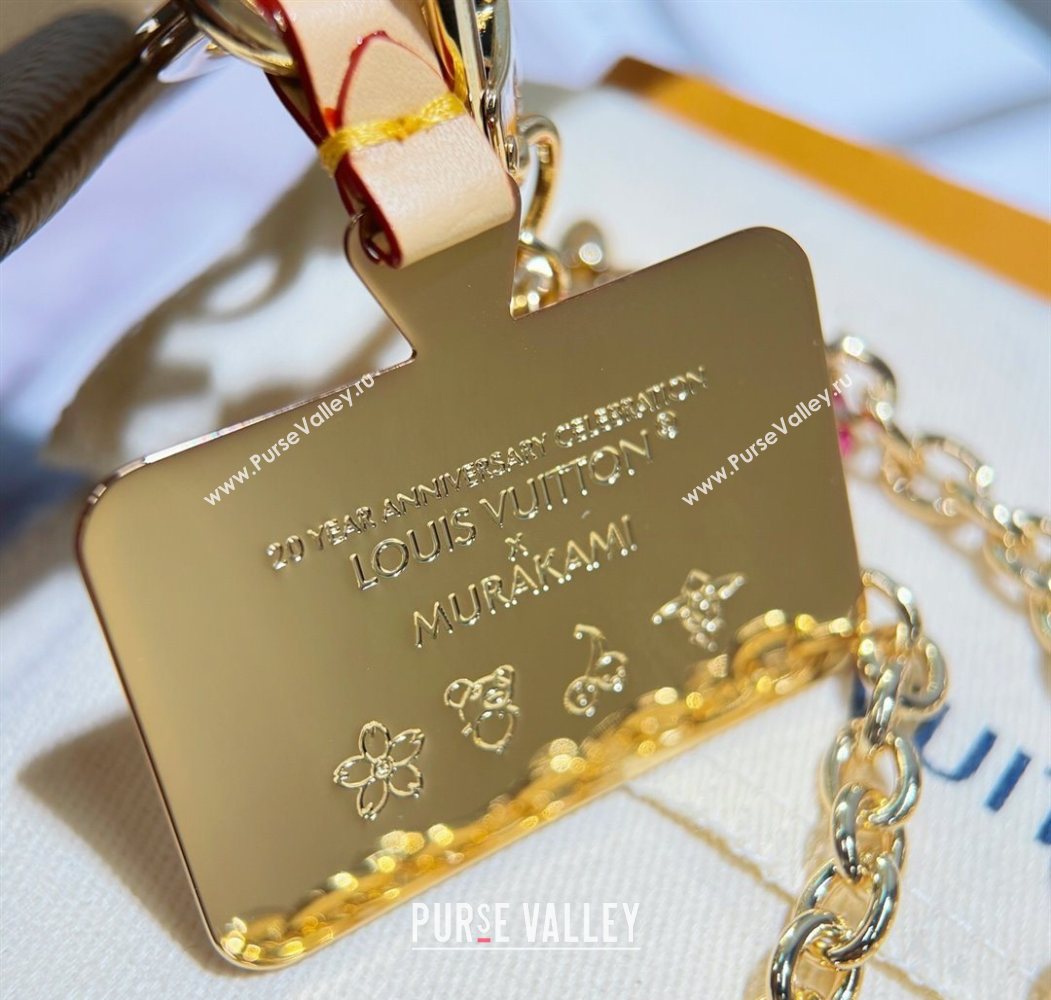 Louis Vuitton LV x TM Phone Holder White/Multicolor 2025 M14099 (HY-250616113)