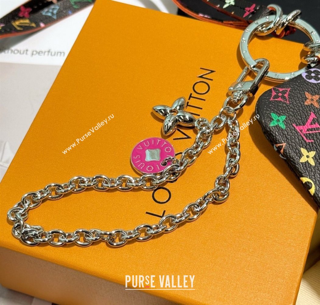 Louis Vuitton LV x TM Phone Holder Black/Multicolor 2025 M14099 (HY-250616114)