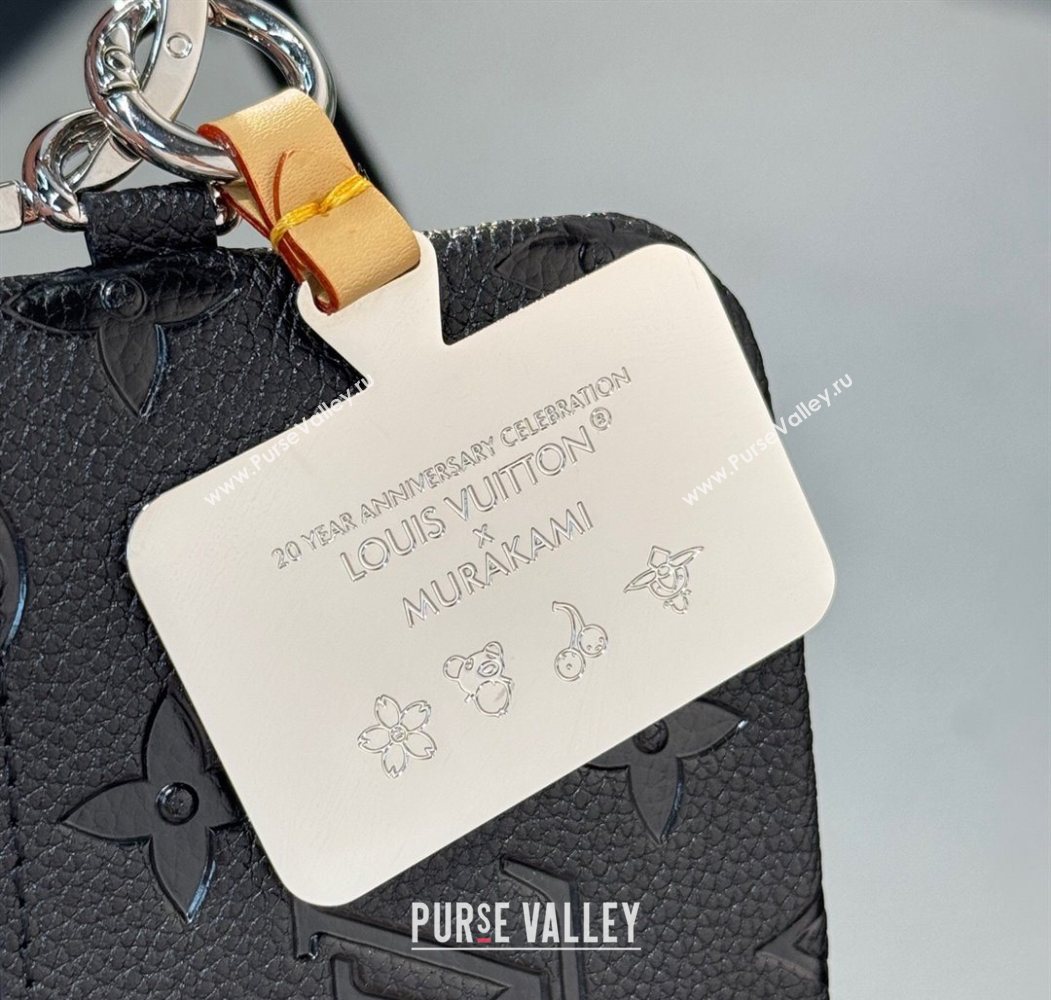 Louis Vuitton Phone Holder Black Grained 2025 M14099 (HY-250616115)