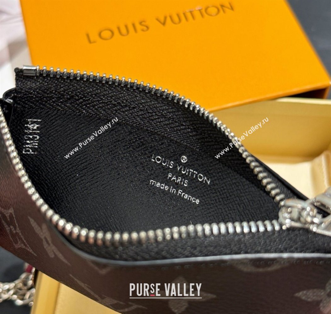 Louis Vuitton Phone Holder Black Monogram 2025 M14099 (HY-250616117)