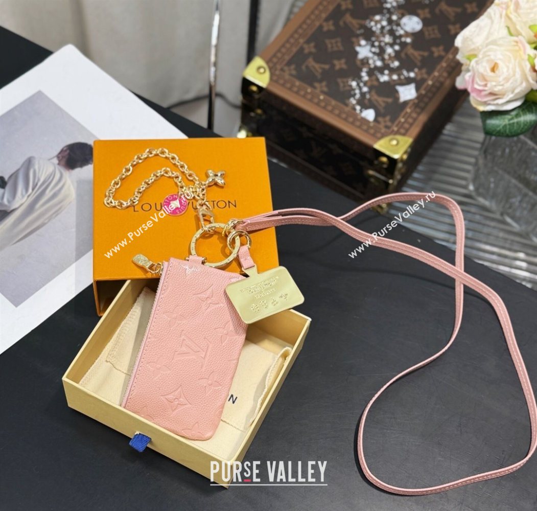 Louis Vuitton Phone Holder Pink 2025 M14099 (HY-250616118)