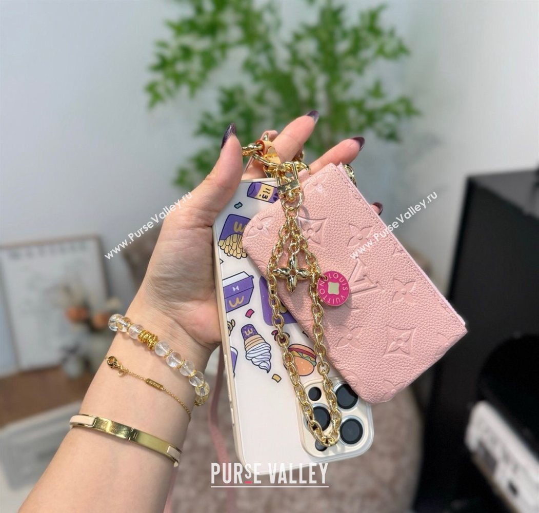 Louis Vuitton Phone Holder Pink 2025 M14099 (HY-250616118)
