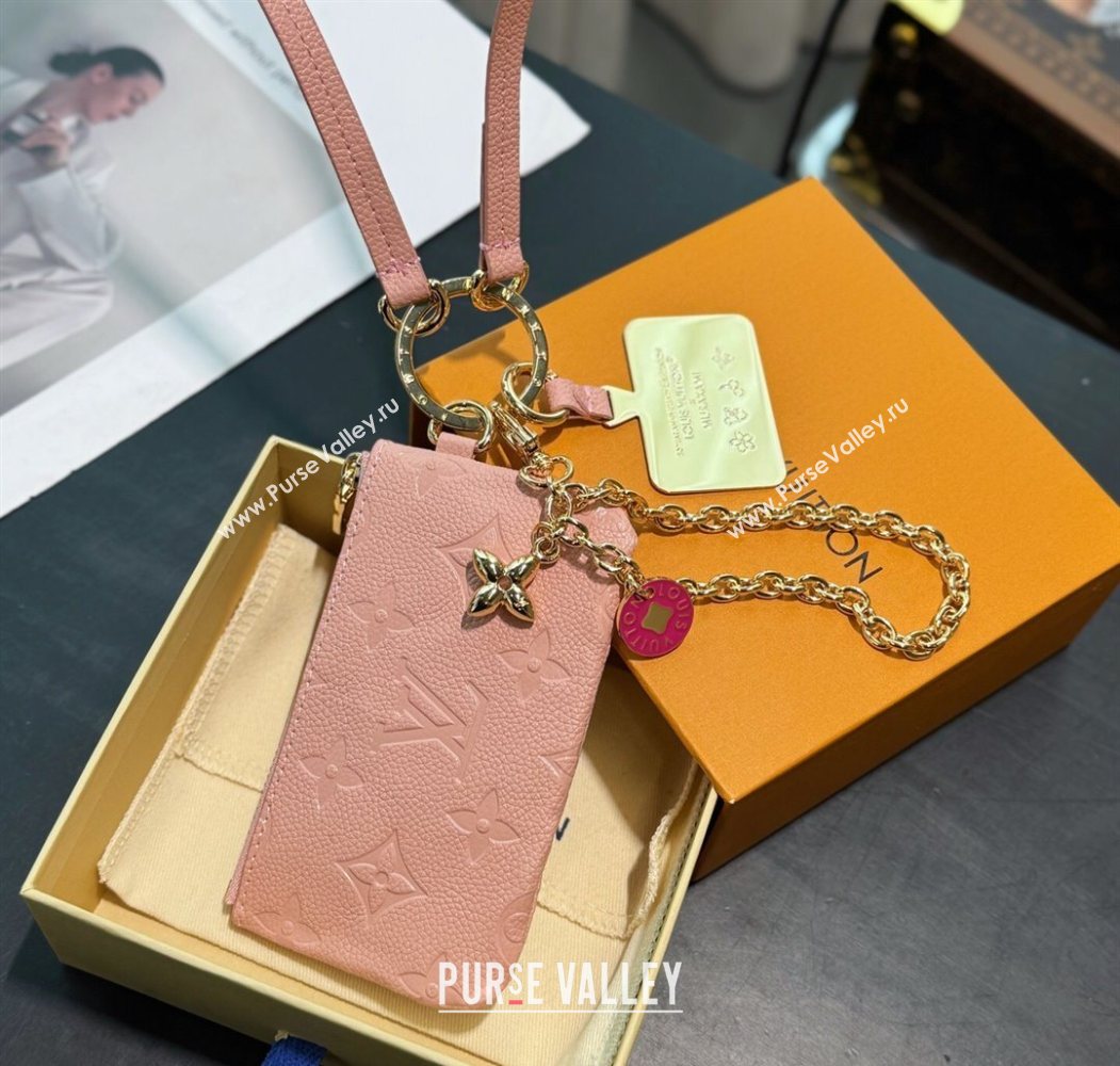 Louis Vuitton Phone Holder Pink 2025 M14099 (HY-250616118)