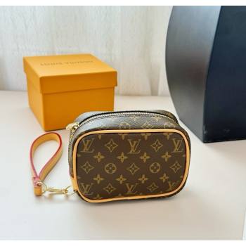 Louis Vuitton Mini Vanity Monogram Clutch Brown Monogram 2025 0616 (HY-250616120)