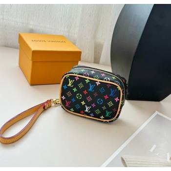 Louis Vuitton LV x TM Mini Vanity Monogram Clutch Black/Multicolor 2025 0616 (HY-250616121)
