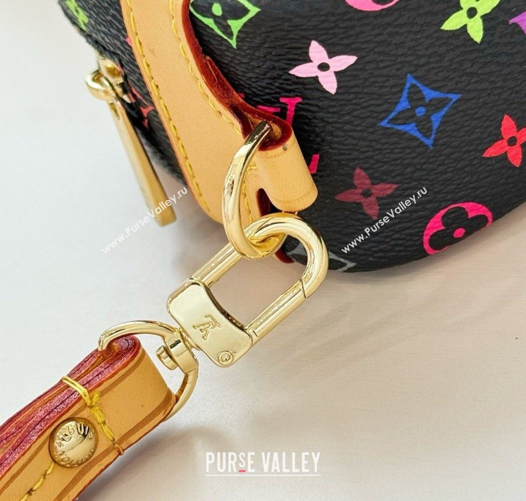 Louis Vuitton LV x TM Mini Vanity Monogram Clutch Black/Multicolor 2025 0616 (HY-250616121)