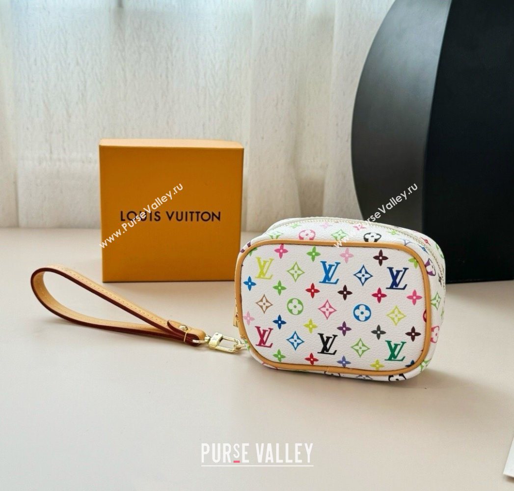Louis Vuitton LV x TM Mini Vanity Monogram Clutch White/Multicolor 2025 0616 (HY-250616122)