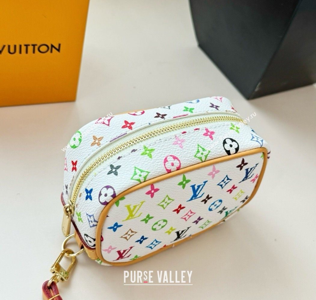 Louis Vuitton LV x TM Mini Vanity Monogram Clutch White/Multicolor 2025 0616 (HY-250616122)