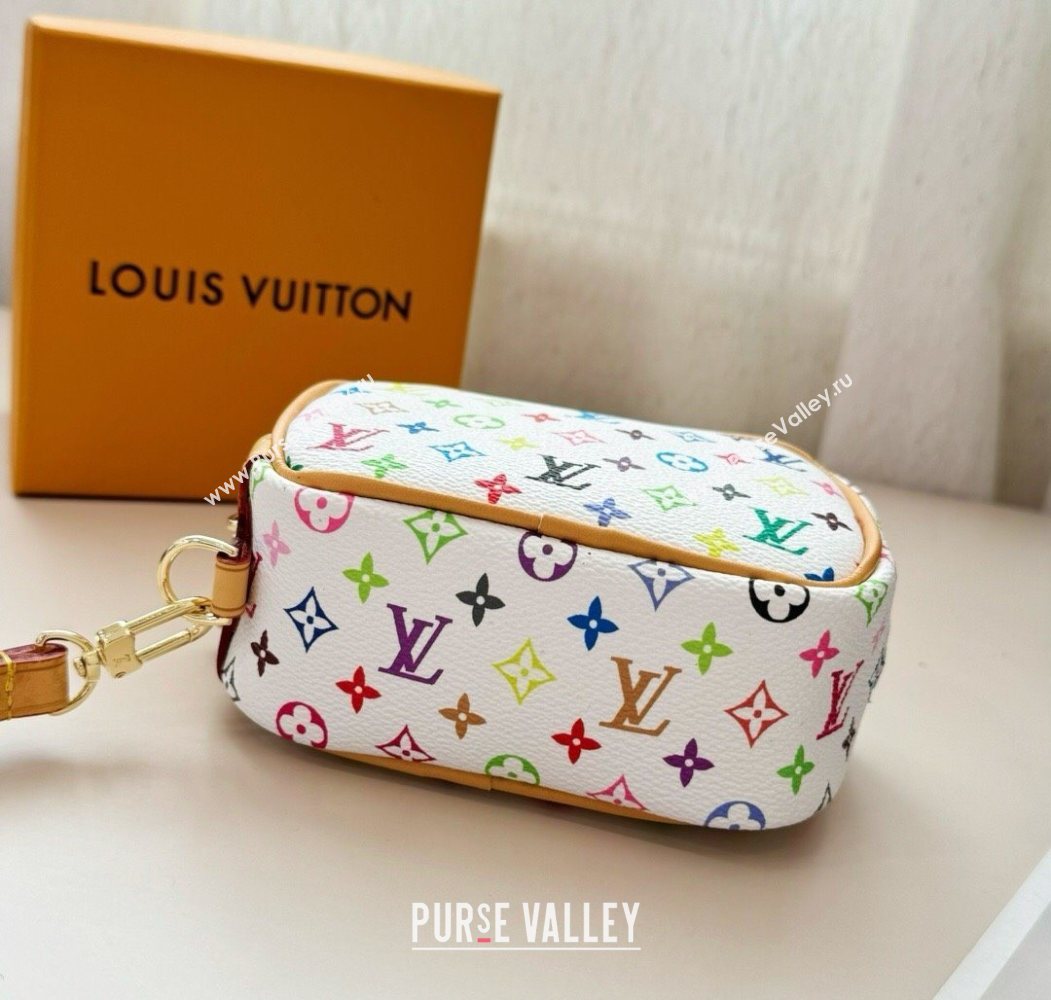 Louis Vuitton LV x TM Mini Vanity Monogram Clutch White/Multicolor 2025 0616 (HY-250616122)