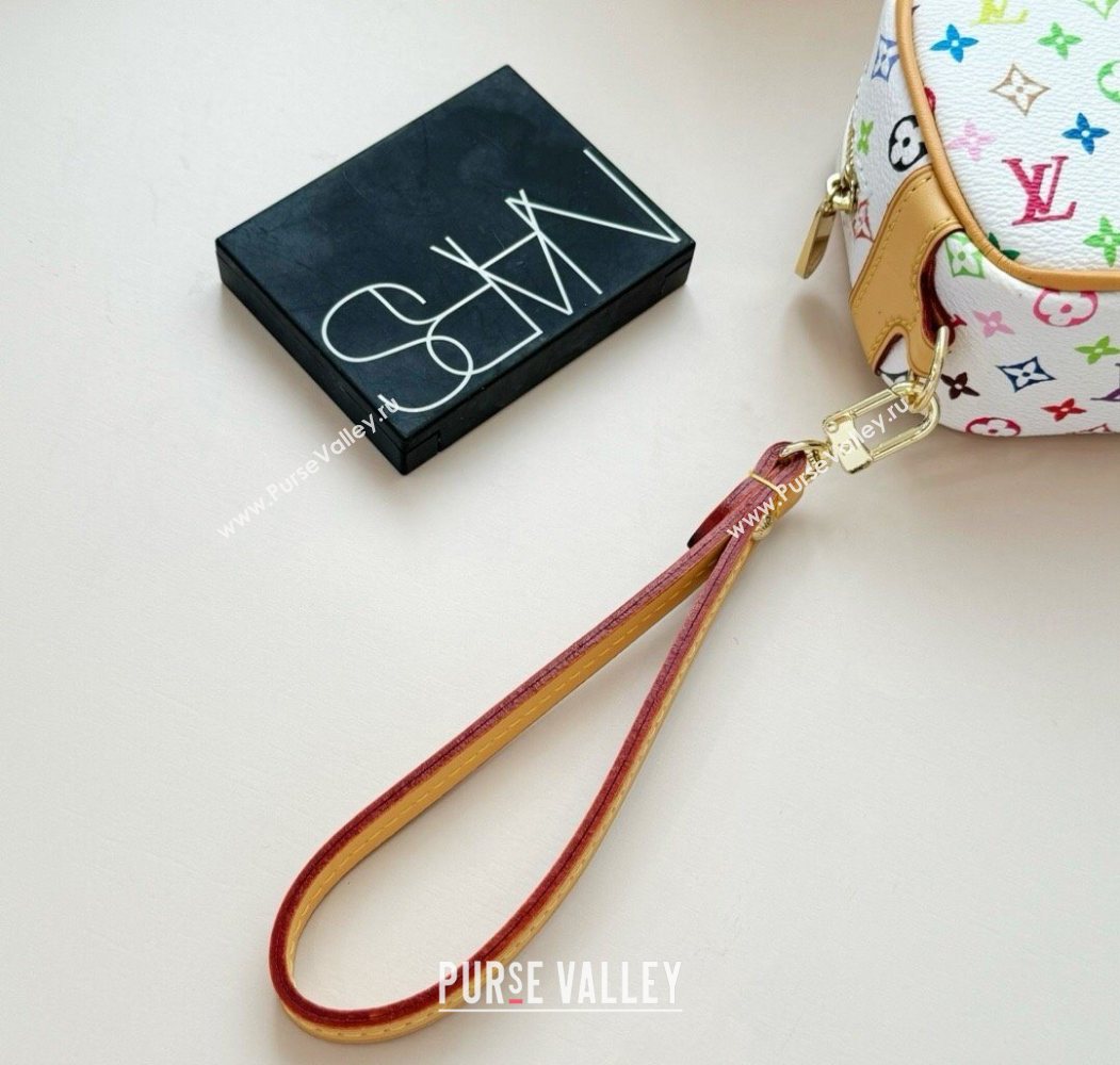 Louis Vuitton LV x TM Mini Vanity Monogram Clutch White/Multicolor 2025 0616 (HY-250616122)