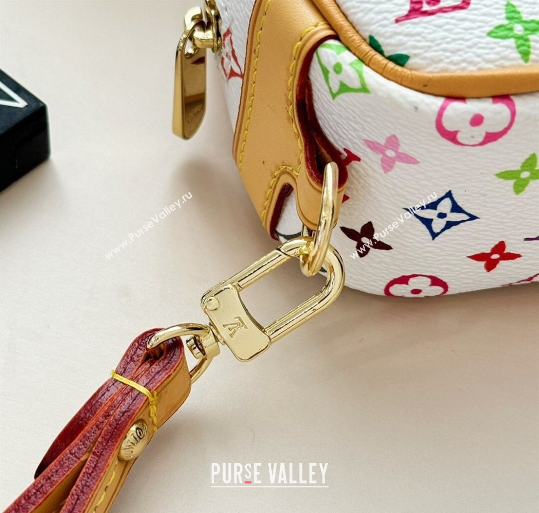 Louis Vuitton LV x TM Mini Vanity Monogram Clutch White/Multicolor 2025 0616 (HY-250616122)
